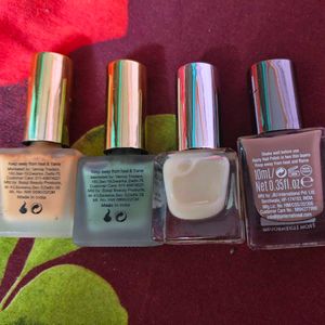 4 nail polishes combo 🎉
