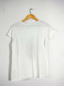 White Printed T Shirts