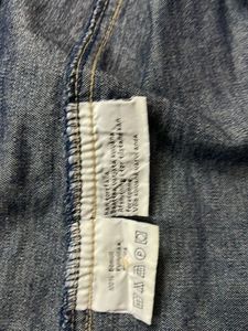 Preloved Denim Shirt Dress