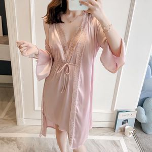 Korean 2Pc Sexy Night Dress