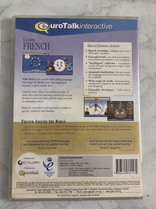 Learn French, Speak French Eurotalk Interactive CD - Rom