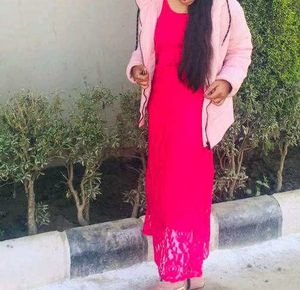 Beautiful Pink Gown, Designer &amp; Comfortable too
