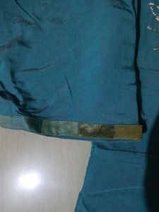 Elegant Blue anarkali kurta