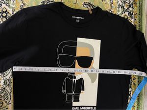 Black Printed Karl Lagerfeld