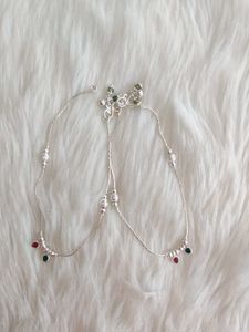 Pure Silver Anklet For Women ( Payal)