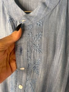 Sky Blue Kurta