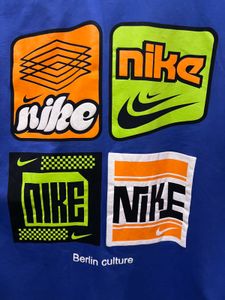 Nike Blue Graphic Tee