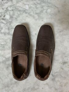 Brown Leather Loafers For Men