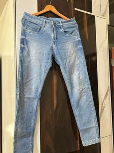 Light Wash Denim Jeans
