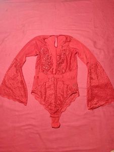 Red Bodysuit