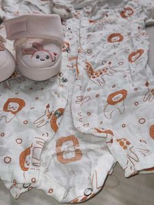 Baby Romper and Shoes