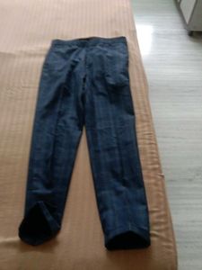 Blue Plaid Dress Pants