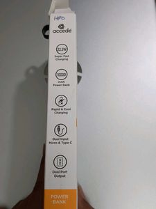 Accede Power Bank 10000 mAh