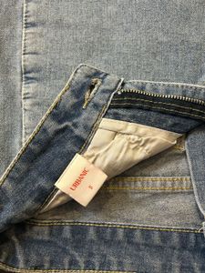 Blue Straight Leg Jeans