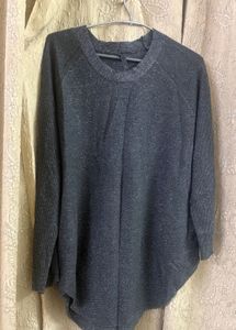 Stylish Gray Long Sleeve Top