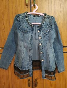 Studded Denim Jacket