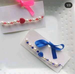Heart Bead Bracelets