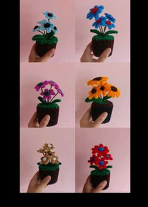 Pipe Cleaner Flower Pots