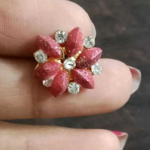 Vintage Flower Clip-on Earrings