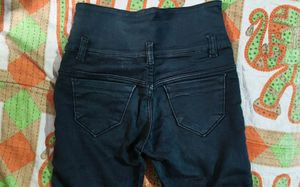 Black And Bule Jeans