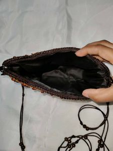 Handcrafted Coconut Shell Sling Bag