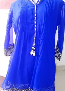 Elegant Blue Kurta