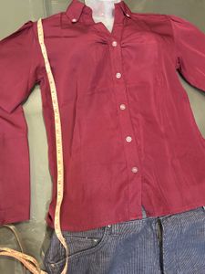 Officewear Maroon Soft Shirt