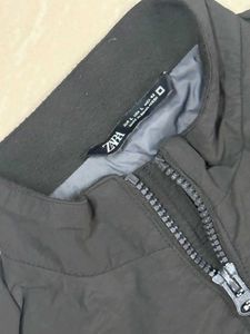 Black Lightweight Bomber Jacket
