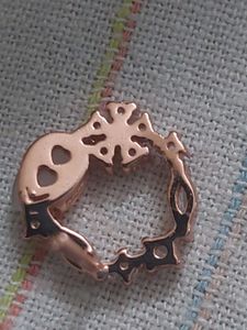 New  925 silver Floral Wreath Earrings