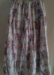 Floral Tiered Maxi Skirt