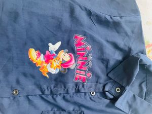 Disney Minnie Mouse Button-Down