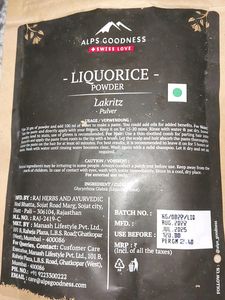 Wild Turmeric and Liquorice Powder