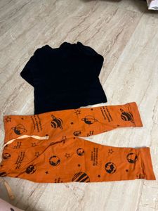 Honeyhap Cosmic Kids night suit-1-2 year