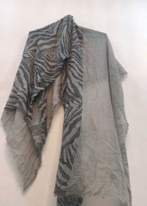 Zebra Print Scarf