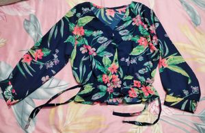 Floral Crop Top