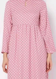 Pink Polka Dot Dress