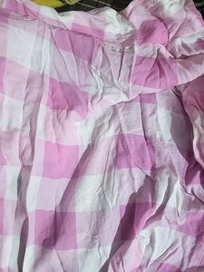 Pink Checks Shirt With Inner