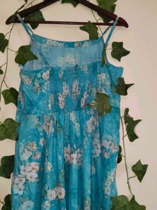 Floral Print Maxi Slip Dress