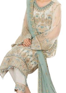 Heavy Work Unstitched Dress Material