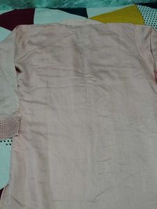 Pink Embroidered Kurta Set