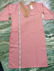 Pink Beautiful Kurta