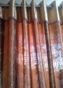 Elegant Brown Curtains