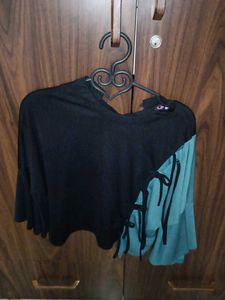 Stylish Two-Tone Top