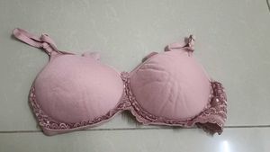 Pastel Lace Trim Bras - Set of 3