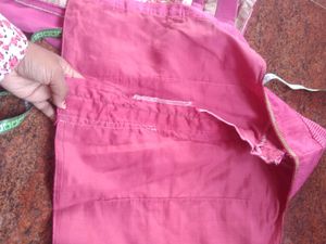 Pink  skirt with Blouse and dupatta