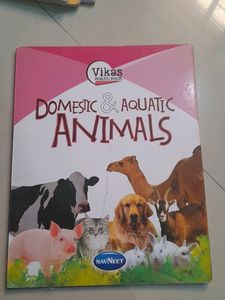 Vikas Board Book-Navneet-Domestic, Aquatic Animal
