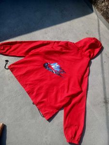 Red Nike Windbreaker Jacket