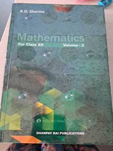 Mathematics RD Sharma Books For Class 12