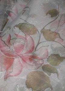 Floral Organza Dupatta