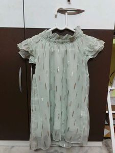 Cute Women's Sheer Sparkle Top